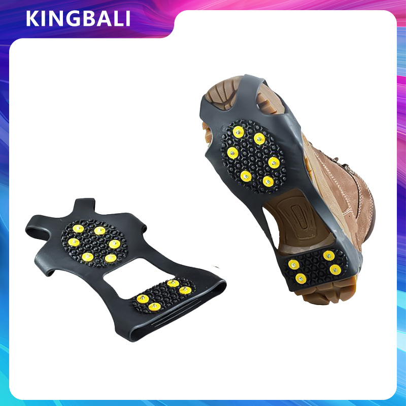 10-dontos rozsdamentes acél jégcsap kültéri használatra – csúszásmentes cipőcsatlakozó