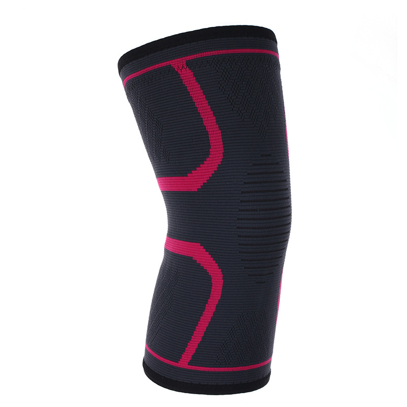 Térdvédők szilikon csúszásmentes résszel, négyszeres elasztikus nejlon kötött anyag; anyag: spandex-latex utánzat nejlon; alsó lábszár védelem