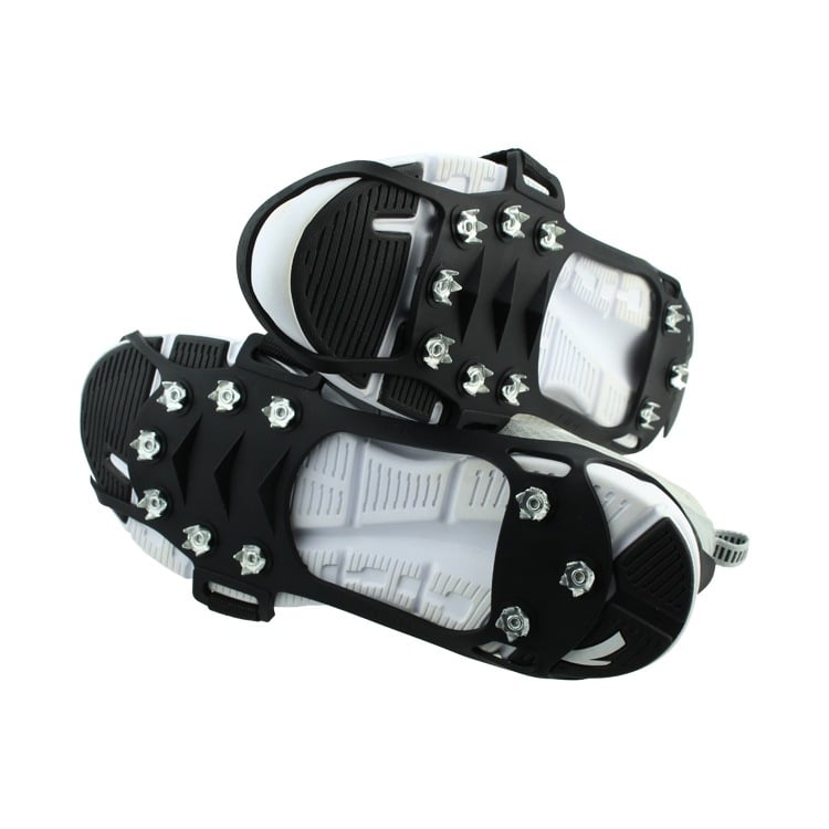 Кремпони за лед - антихлъзгащи протектори за обувки за сняг и лед, лесни за употреба навън, зимна тракция