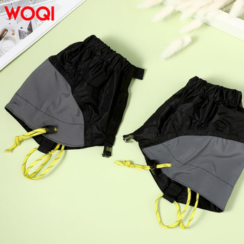 WOQI Lábvédő: könnyű, vízálló, Anti-Snake csizmavédő, hófedés kategória (Márka: WOQI; Eredet: Shandong; Termékkategória: hófedés)