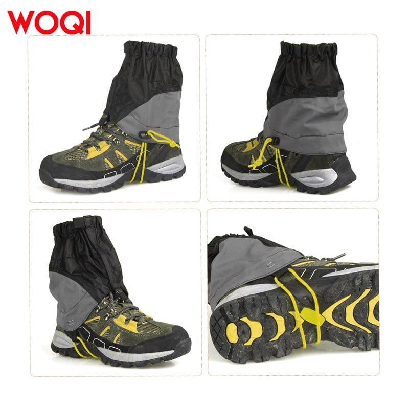 WOQI Lábvédő: könnyű, vízálló, Anti-Snake csizmavédő, hófedés kategória (Márka: WOQI; Eredet: Shandong; Termékkategória: hófedés)