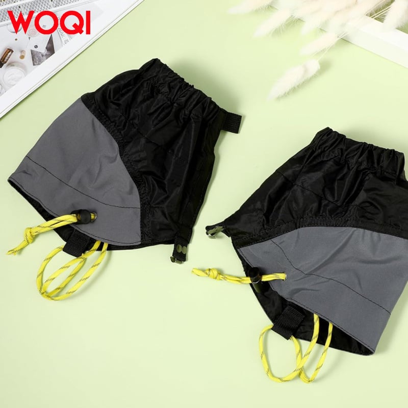 WOQI Lábvédő: könnyű, vízálló, Anti-Snake csizmavédő, hófedés kategória (Márka: WOQI; Eredet: Shandong; Termékkategória: hófedés)