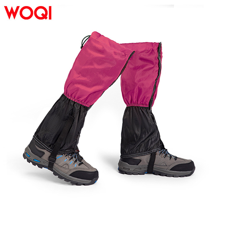 WOQI Унисекс водоустойчиви снегозащитни и песъкозащитни накрайници за крака за катерене, лов и туризъм, тегло 0,3 кг