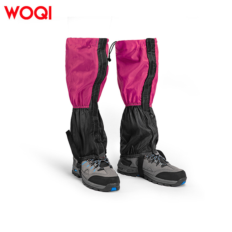 WOQI Унисекс водоустойчиви снегозащитни и песъкозащитни накрайници за крака за катерене, лов и туризъм, тегло 0,3 кг