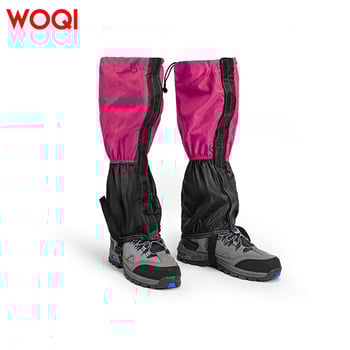 WOQI könnyű, légáteresztő lábszárvédő, védelem por és homok ellen, kempingezéshez és túrázáshoz