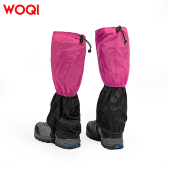 WOQI könnyű, légáteresztő lábszárvédő, védelem por és homok ellen, kempingezéshez és túrázáshoz