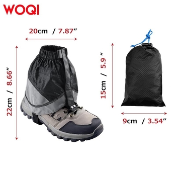 Планински гамаши за походи — леки, водоустойчиви, защита на глезените