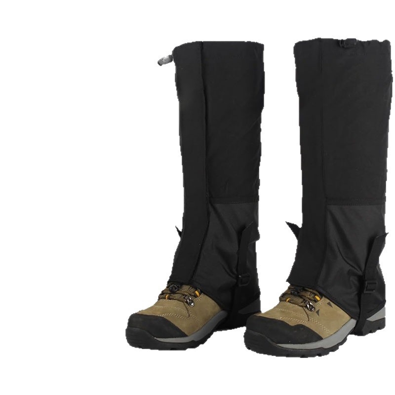 Állítható vádlivédők cipőkhöz és téli csizmákhoz – Oxford anyag, univerzális illeszkedés, hegymászáshoz, védelem a homok és a hó ellen