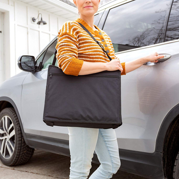 Автомобилен детски поднос за пътуване със сгъваема дъска за рисуване, едноцветен дизайн, подплата от полиестер, пролет 2023, градски стил