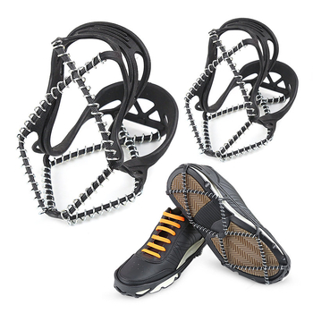 Feet cramponi cu arc anti-alunecare pentru încălțăminte, material: TPE și oțel inoxidabil, model: Anti-slip spring crampons, marcă: Feet