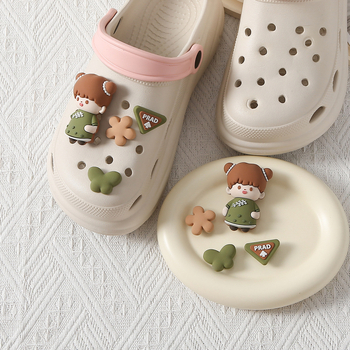 DIY разделяеми сабо с подвижна катарама за обувки за момичета, нов китайски стил, аксесоар в стил Инста