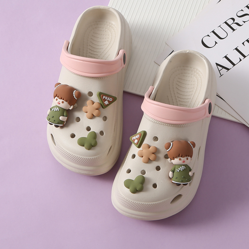 DIY разделяеми сабо с подвижна катарама за обувки за момичета, нов китайски стил, аксесоар в стил Инста