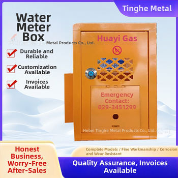 304 неръждаема стомана водомерна кутия – усилена защитна кутия за водомер за битово ползване на открито, хоризонтално или вертикално монтиране, открита или скрита инсталация