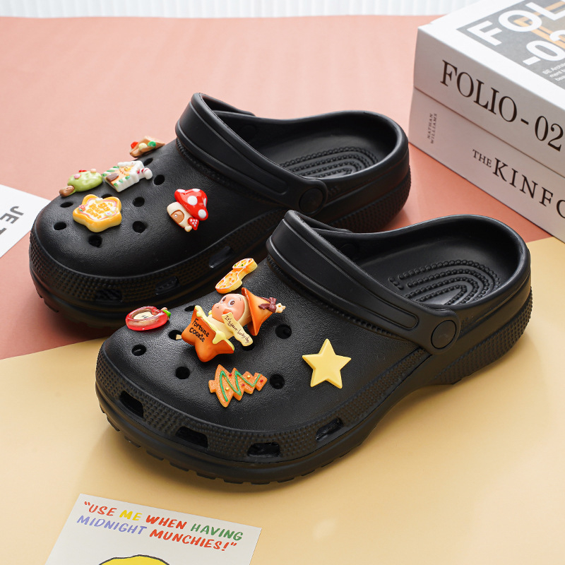 Crocs stila papuče dodaci, model Decorate; stil Cute, Sweet Academy; pogodno za ljeto, proljeće i jesen