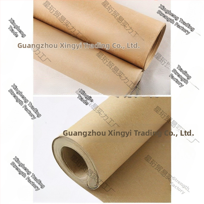 Xingheng Biela kraftová papier, plochý papier na balenie a nákresy, hrubší baliaci valec a kartónový kresliaci papier, Trieda B