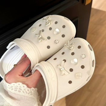Aksesoar za Crocs-stil cipele: uklonjiva dekorativna kopča s motivima leptira i srca