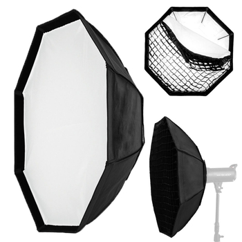 HS365 Luminatoare pentru lumină difuză – cutie octagonală, aliaj de aluminiu, încărcare maximă sub 2 kg, montură Baorong bayonet, include grilă cu celule