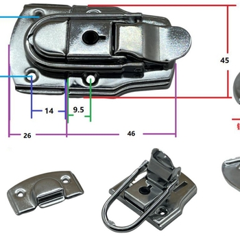 Σιδερένιος μηχανισμός κλειδώματος τσαντών, εξαρτήματα για τσάντες, κυκλοφορία φθινοπωρινή 2020