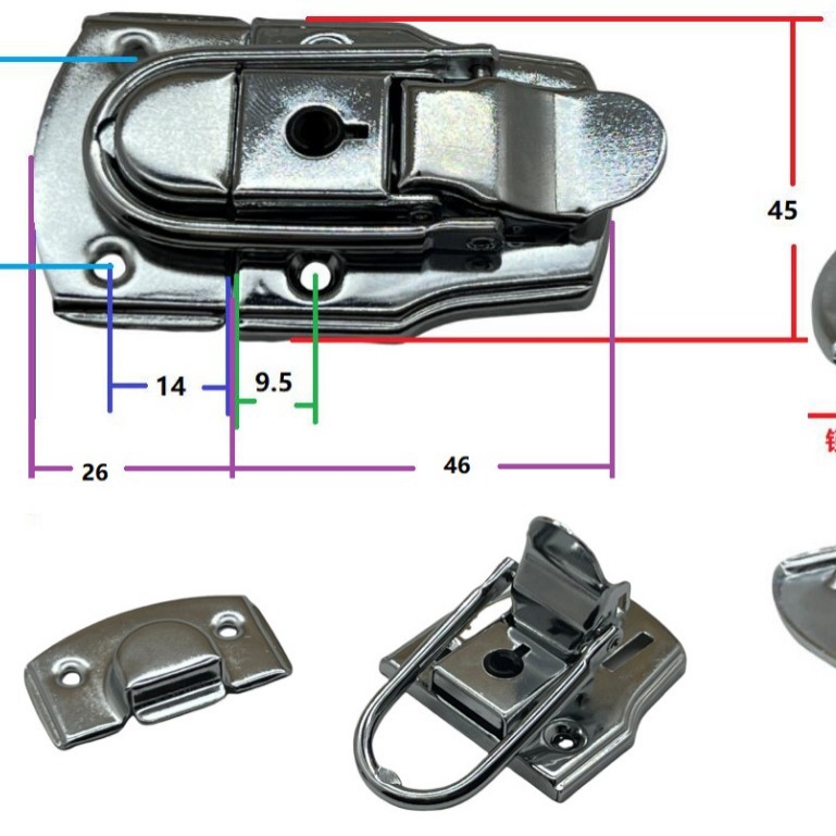 Σιδερένιος μηχανισμός κλειδώματος τσαντών, εξαρτήματα για τσάντες, κυκλοφορία φθινοπωρινή 2020