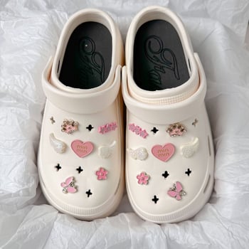Hole Shoes Flower Buckle — DIY ukrašavanje cipela, model AN0202 Girly Heart, stil Maiden Wind / Sweet Academy