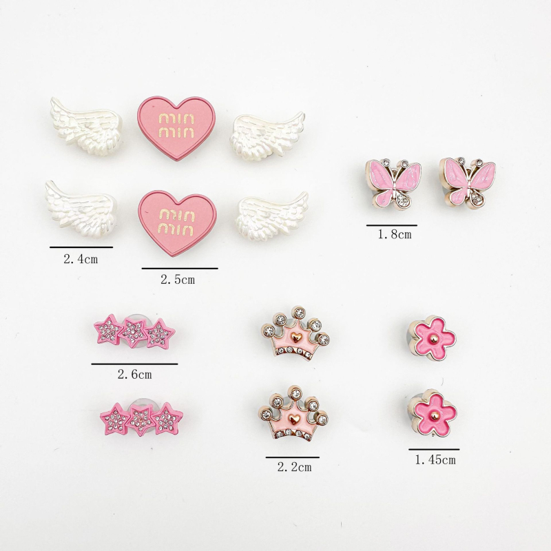 Hole Shoes Flower Buckle — DIY ukrašavanje cipela, model AN0202 Girly Heart, stil Maiden Wind / Sweet Academy
