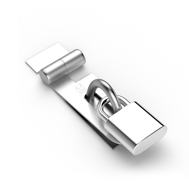 Longmei κλειδαριά πόρτας από ανοξείδωτο ατσάλι – 304-grade, ηλεκτροπλατινωμένη επιφάνεια; κατάλληλη για ξύλινες και μεταλλικές πόρτες, πόρτες ασφαλείας και πύλες; μοντέρνο μινιμαλιστικό στυλ.