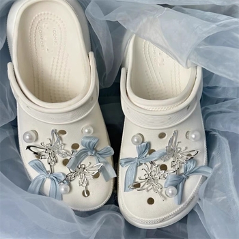 Crocs cvjetna kopča za cipelu – ukras za gornji dio cipela, stil: cvijet za obuću, Sweet Academy; Model: Crocs shoe flower; Pogodno za sandale i papuče; Sezone: ljeto, zima, proljeće, jesen