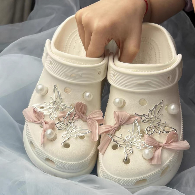 Crocs cvjetna kopča za cipelu – ukras za gornji dio cipela, stil: cvijet za obuću, Sweet Academy; Model: Crocs shoe flower; Pogodno za sandale i papuče; Sezone: ljeto, zima, proljeće, jesen