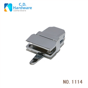 Zámok do kufra s vložkou — zinková zliatina, model 1114, hmotnosť 11 g, možnosť prispôsobenia