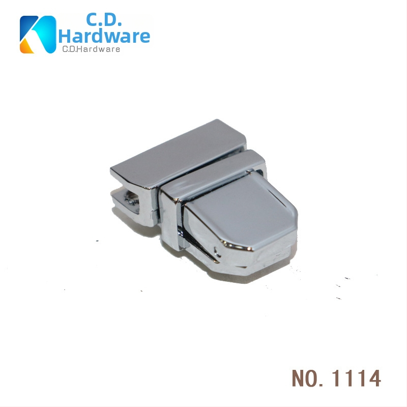 Zámok do kufra s vložkou — zinková zliatina, model 1114, hmotnosť 11 g, možnosť prispôsobenia