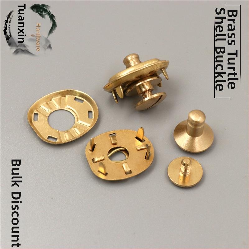 Mosadzová pracka na batožinu, model 01, značka Tuanxin Hardware, americký retro štýl