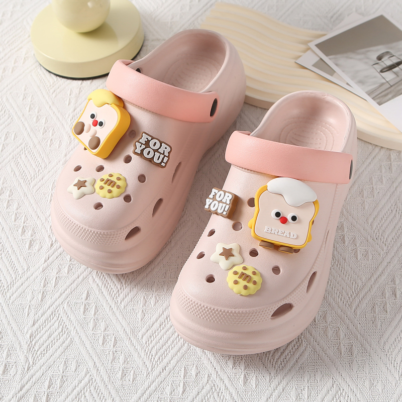 Cipele kopče — uklonjive DIY dekor, stil Cute Butter Toast, pogodna za casual cipele, papuče i druge, za sve sezone
