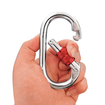 Vanjska metalna višefunkcionalna traka za ljuljačku s zaključavajućom kopčom i ograničavajućom kopčom (materijal: galvanizirano željezo; nosivost: 1000)