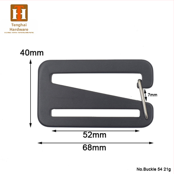 Hliníková pružinová spona na batožinu, model BUCKLE 53, TH Tenghai