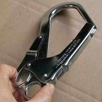 Yonggu visokoučinkoviti alpinistički sigurnosni kukа s automatskim zaključavanjem, kovani kukа s velikim otvorom, 25 kN, 40Gr