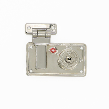 Pravougaoni brava za prtljagu 8071 – tijelo od cinkovog legura, 150 g, otisak logotipa