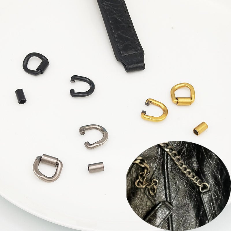 Ανταλλακτικά D-μορφής ζώνης για τσάντες – περιστρεφόμενος σχεδιασμός – κράμα ψευδαργύρου, αξεσουάρ αποσκευών, άνοιξη 2024