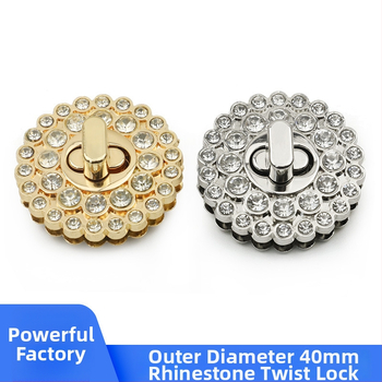 Prtljaga mehaničko zaključavanje sa vijčanim – dijamantno legura, polirani završetak, marka Meters, dodaci za prtljagu