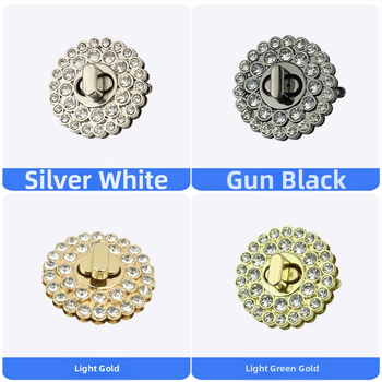 Prtljaga mehaničko zaključavanje sa vijčanim – dijamantno legura, polirani završetak, marka Meters, dodaci za prtljagu