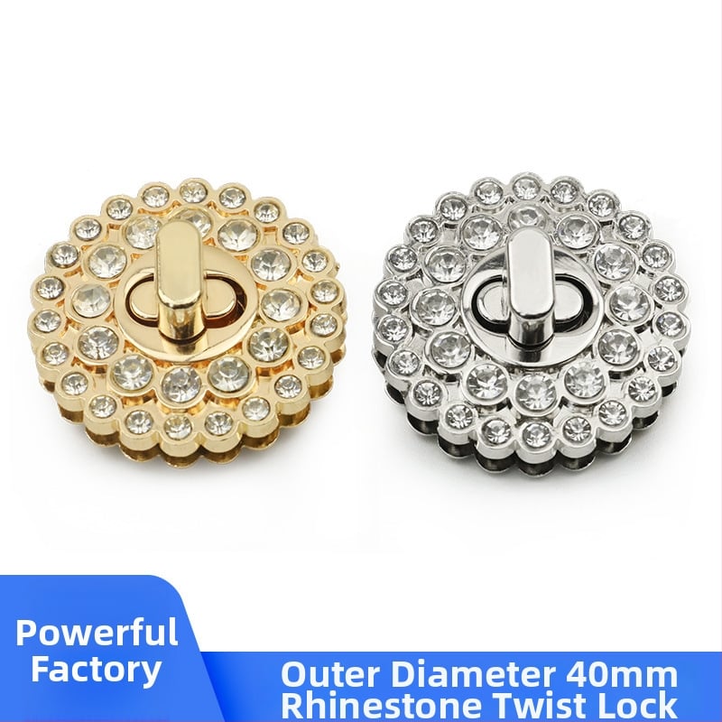 Prtljaga mehaničko zaključavanje sa vijčanim – dijamantno legura, polirani završetak, marka Meters, dodaci za prtljagu