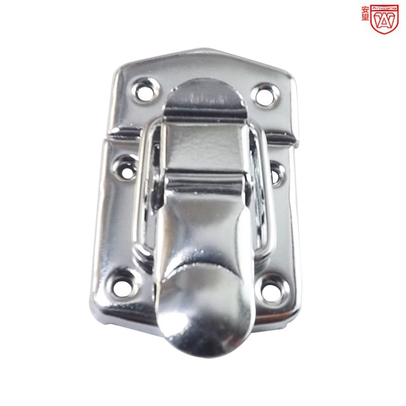 Anwang 3008 metalna kutija kopča za torbe, kromirana završna obrada, moderni minimalistički stil