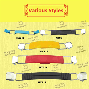 Pribor za ručku putničkog kofera, model HX, jezgra od željeznog lista s plastičnim komponentama, serija prtljage