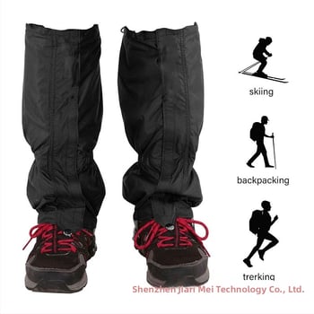 Vonkajší ochranný kryt na nohu a lýtko pre turistiku a horolezectvo, proti piesku z púšte, z Oxford látky, so zipsom