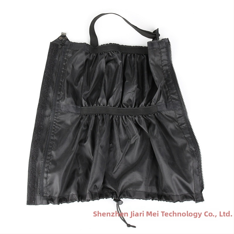 Vonkajší ochranný kryt na nohu a lýtko pre turistiku a horolezectvo, proti piesku z púšte, z Oxford látky, so zipsom