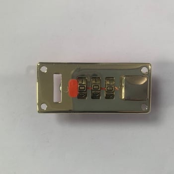 Jinrui brava s lozinkom za torbe i kofere — cinkova legura, 30 g