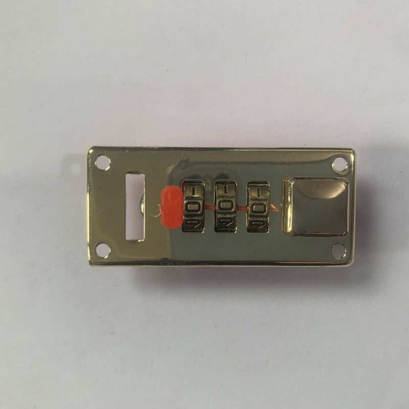 Jinrui brava s lozinkom za torbe i kofere — cinkova legura, 30 g