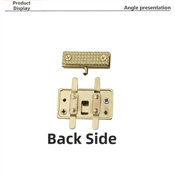 Brava za prtljagu: tip plug i twist lock u bojama svijetlo zlatna, srebrna i gunmetal crna