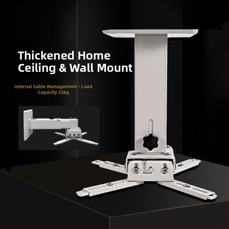 Siying PH23 suport pentru proiector, montaj pe perete, cu raft de noptieră, compatibil cu proiectoare Epson