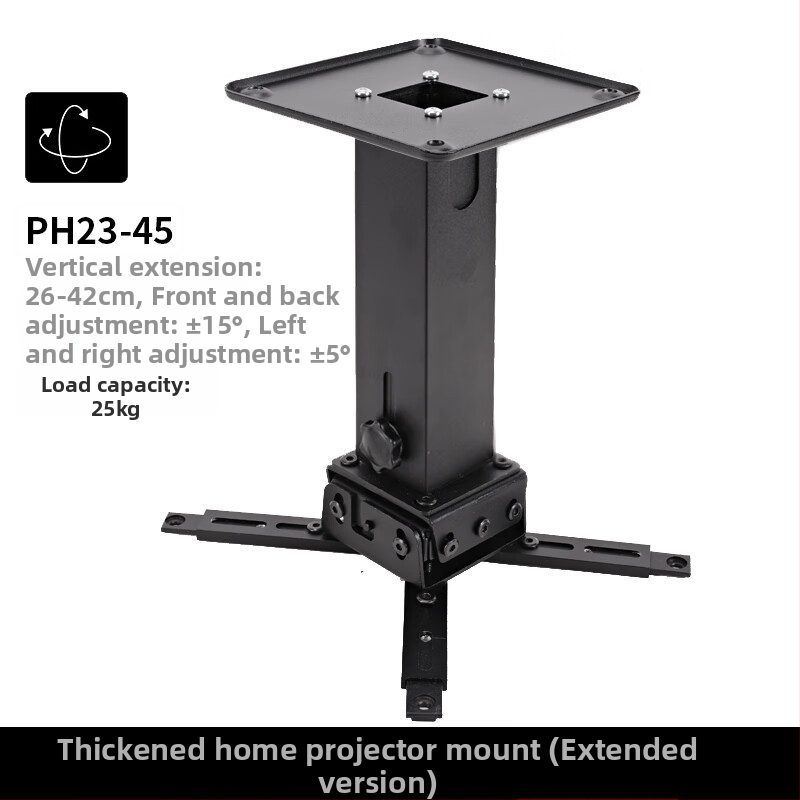 Siying PH23 suport pentru proiector, montaj pe perete, cu raft de noptieră, compatibil cu proiectoare Epson