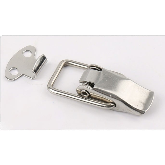 Flat mouth lock (Materijal: nehrđajući čelik / niklirano željezo; Model: M119 / M137; Specifikacije: M-119 niklirano željezo; M-119 304 nehrđajući čelik; M-137 304 nehrđajući čelik; Kod proizvoda: M119/M137)